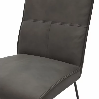 Stuhl Dinner – Stoff, Anthrazit