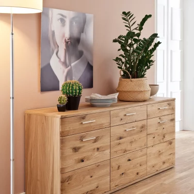 Sideboard – Eiche teilmassiv