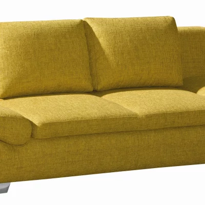 Querschläfer – Schlaffunktion mit Bettkasten, Stoff, Gelb