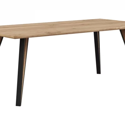 Esstisch Dinner – LB ca. 200×100 cm, Balkeneiche massiv