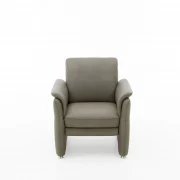 Sessel – Leder, Rauchbraun