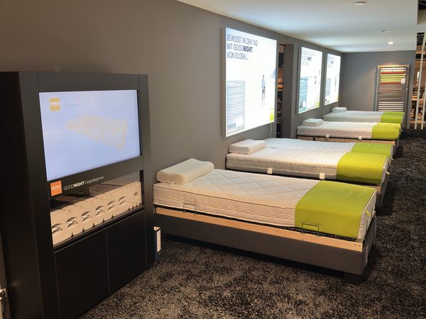 Matratzenstudio mit Liegesystemen zum Probeliegen - Möbel Nachtsheim Andernach