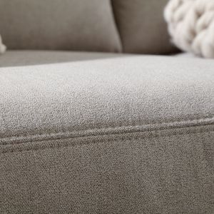 Faltbett EM Davos – 3-Sitzer mit Schlaffunktion inkl. Armlehne verstellbar, Stoff, Grau