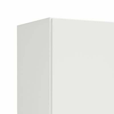 Drehtürenschrank Viana – B. ca. 101 cm, Lack, Weiß