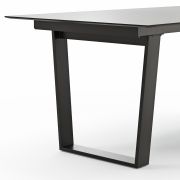 Esstisch Dinner – LB ca. 180×95 cm, Kunststoff, Hellgrau