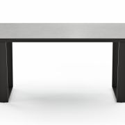 Esstisch Dinner – LB ca. 180×95 cm, Kunststoff, Hellgrau