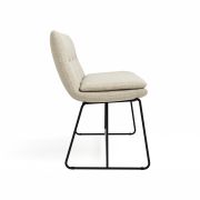 Polsterbank Macano – B ca. 200 cm, Stoff, Beige