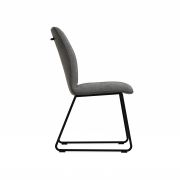 Stuhl Dinner – Stoff, Grau
