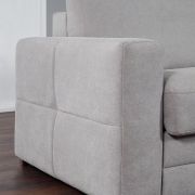 Faltbett EM Davos – mit Schlaffunktion, Stoff, Grau