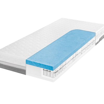 Tonnentaschenfederkern-Matratze EM GelMax Premium – Liegefläche ca. 90×200 cm