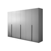 Schrank EM Lascala 4-türig – B. ca. 294 cm, champagner, Spiegel