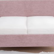 Polsterbett EM Malo – Liegefläche ca. 180×200 cm, Stoff, rosa