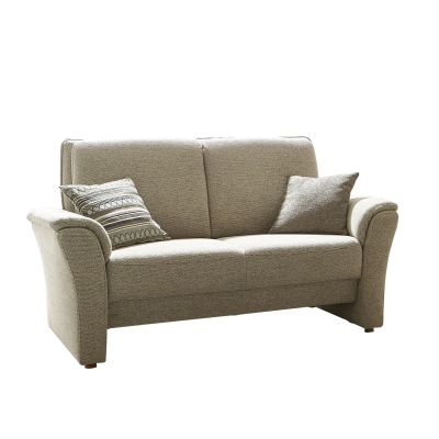 Sofa EM Sanna – 2-Sitzer, Stoff, Natur