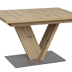 Esstisch EM Vari – ausziehbar, LB ca. 120(168)x80, Artisan Eiche Nachbildung