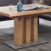 Esstisch EM 8310 – LB ca. 130×75 cm, Wildeiche natur lackiert