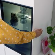 Wohnwand Medio – inkl. Beleuchtung, Lack, Weiß