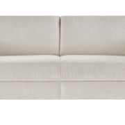 Schlafsofa Laredo – 2,5-Sitzer inkl. Schlaffunktion, Stoff, Offwhite
