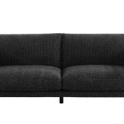 Sofa Valdemoro – 3-Sitzer, Stoff, Anthrazit