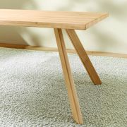 Esstisch Tineo – LB ca. 200×100 cm, Charaktereiche massiv