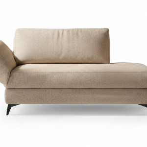 Schlafsofa Beluso – Ausrichtung links inkl. Schlaffunktion und Bettkasten, Stoff, Graubeige