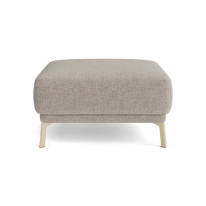 Hocker Bolonia – Stoff, Graubeige