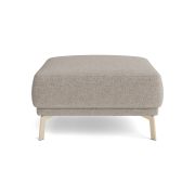 Hocker Bolonia – Stoff, Graubeige