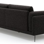 Sofa Valdemoro – 3-Sitzer, Stoff, Anthrazit