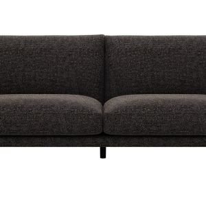 Sofa Valdemoro – 3-Sitzer, Stoff, Anthrazit