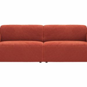 Sofa Elementos – 3-Sitzer XL, Stoff, Campari