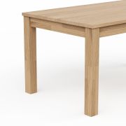 Esstisch Dinner – LB ca. 160×90 cm, Eiche bianco massiv