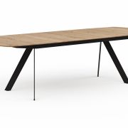 Esstisch Dinner – ausziehbar, LB ca. 220×100 cm, Eiche massiv