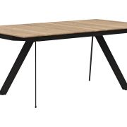 Esstisch Dinner – ausziehbar, LB ca. 180×100 cm, Eiche massiv