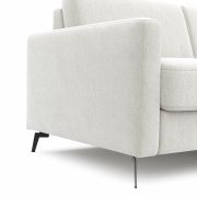 Schlafsofa Laredo – 2,5-Sitzer inkl. Schlaffunktion, Stoff, Offwhite