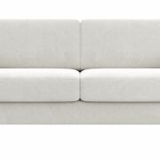 Schlafsofa Laredo – 2,5-Sitzer inkl. Schlaffunktion, Stoff, Offwhite