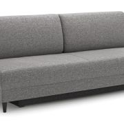 Schlafsofa Salema – 3-Sitzer mit Schlaffunktion (Liegefläche ca. 140×200 cm), Stoff, Graphit
