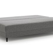 Schlafsofa Salema – 3-Sitzer mit Schlaffunktion (Liegefläche ca. 140×200 cm), Stoff, Graphit