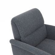 Sessel Gotera – Größe M, inkl. Rückenverstellung, Stoff, Anthrazit