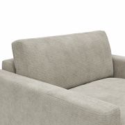 Longseat Solero 2.0 – Stoff, Hellgrau