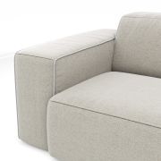 Sofa Elementos – 3-Sitzer, Stoff, Natur