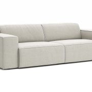 Sofa Elementos – 3-Sitzer, Stoff, Natur