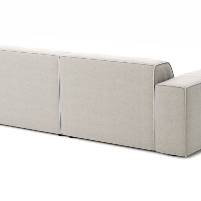 Sofa Elementos – 3-Sitzer, Stoff, Natur
