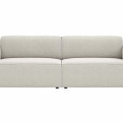 Sofa Elementos – 3-Sitzer, Stoff, Natur