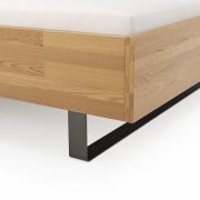 Bett Lenoso – Liegefläche ca. 180×200 cm, Eiche Nachbildung