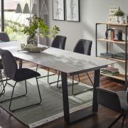 Stuhl Dinner – Stoff, Anthrazit