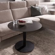 Couchtisch Camas – LBH ca. 75x75x42 cm, Keramik, Schwarz