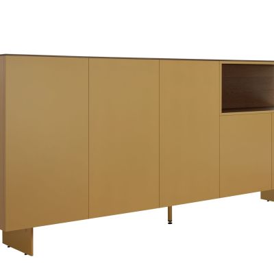 Sideboard Satola- Lack matt, Ocker