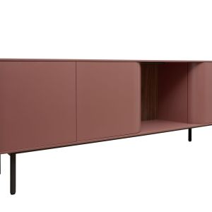 Sideboard Satola – Lack matt, Rost