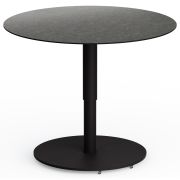 Couchtisch Camas – LBH ca. 75x75x42 cm, Keramik, Schwarz