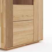 Vitrine Estana – Eiche massiv, legno