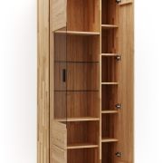 Vitrine Estana – Eiche massiv, legno